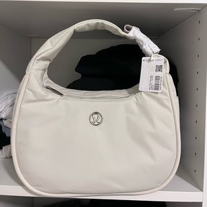 Lululemon white opal mini shoulder bag!
